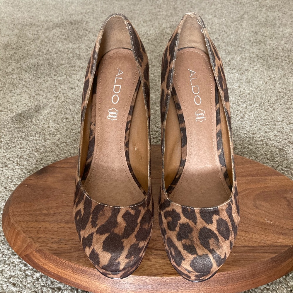 Aldo high heel shoes.